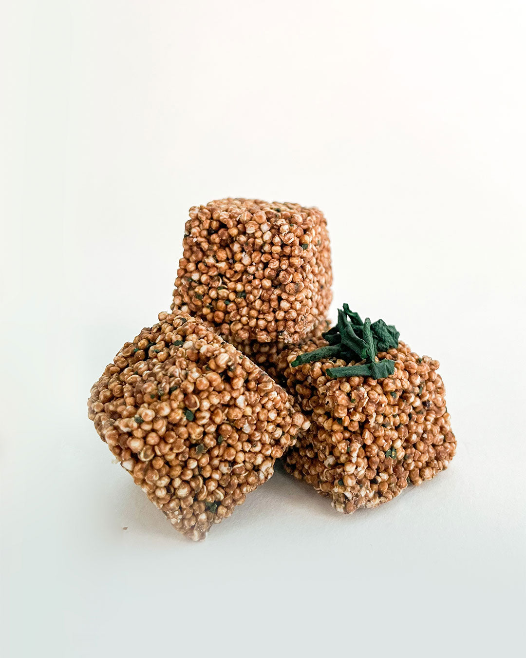Snacks de espirulina mix de amaranto y chocolate